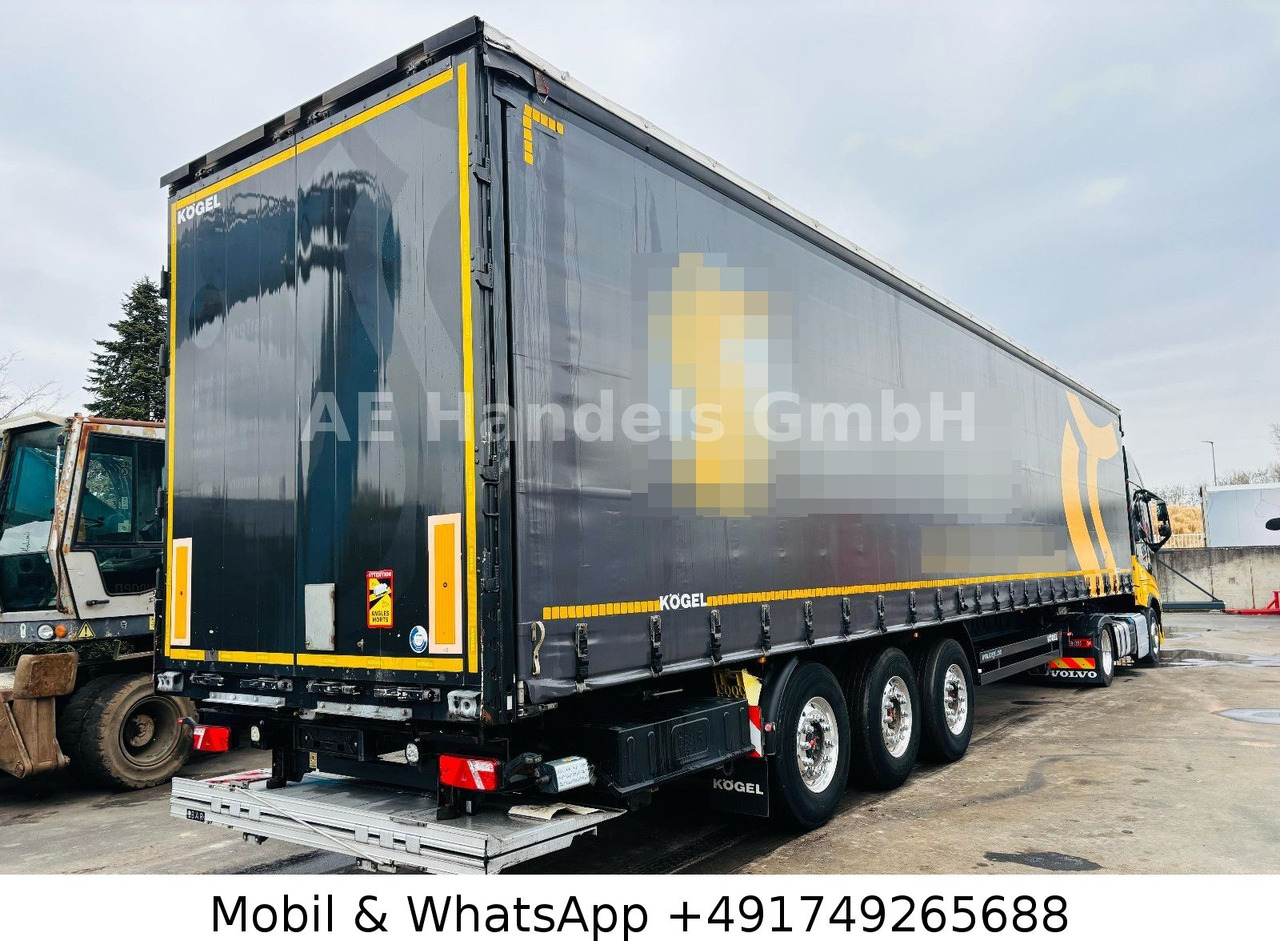 Kögel S 24-1 Coilmulde *LBW/1.+3.Lift/Tautliner/Edscha - Брезентово полуремарке: снимка 3 Kögel S 24-1 Coilmulde *LBW/1.+3.Lift/Tautliner/Edscha - Брезентово полуремарке: снимка 3