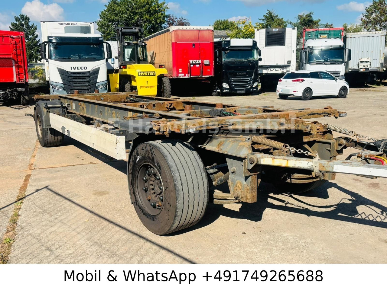 Krone AZW 18 BDF Drehschermel*Scheibenbremsen/VollLuft - Шаси ремарке: снимка 1 Krone AZW 18 BDF Drehschermel*Scheibenbremsen/VollLuft - Шаси ремарке: снимка 1