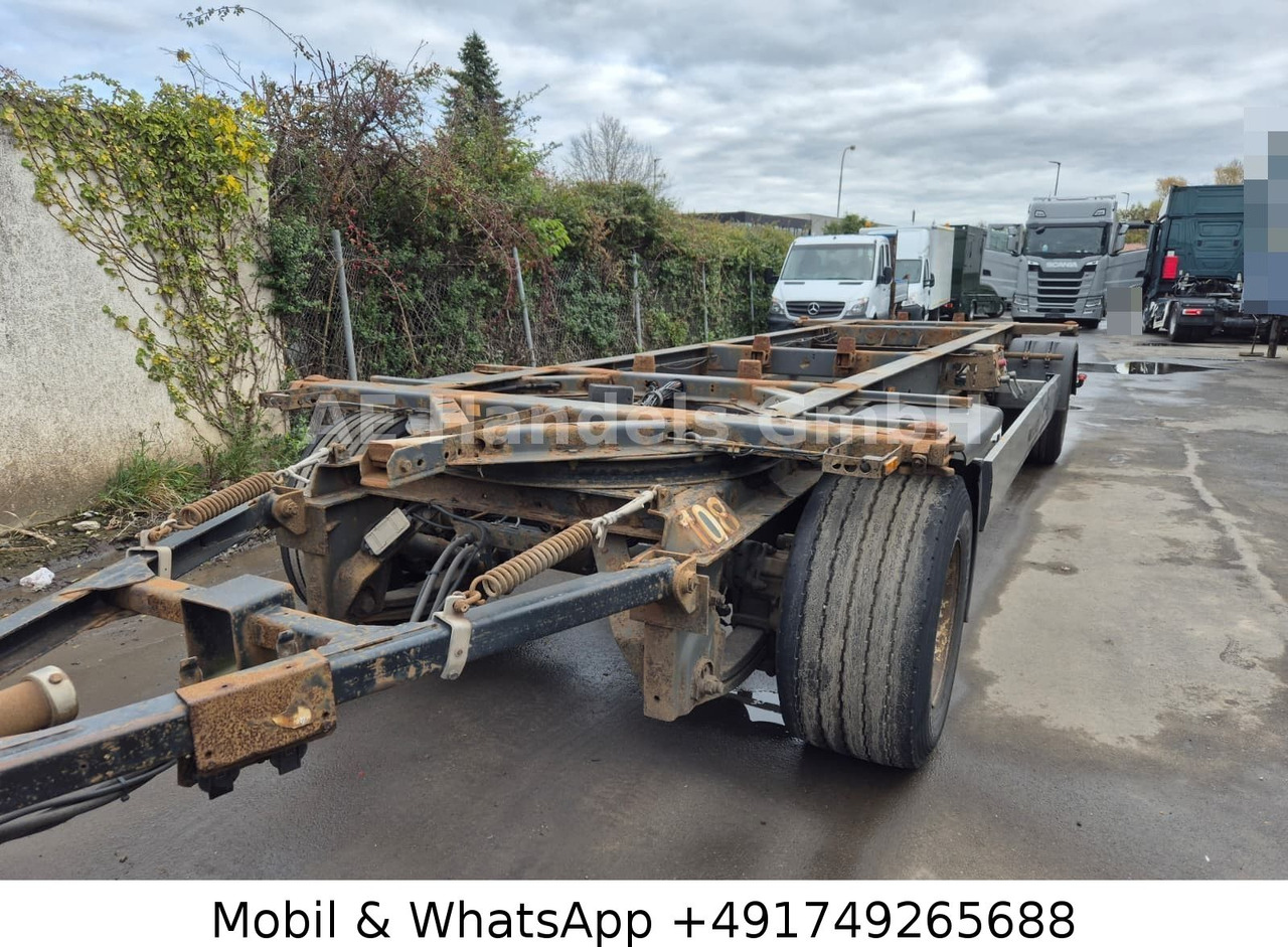 Krone AZW 18 BDF Drehschermel*Scheibenbremsen/VollLuft - Контейнеровоз/ Сменна каросерия ремарке: снимка 1 Krone AZW 18 BDF Drehschermel*Scheibenbremsen/VollLuft - Контейнеровоз/ Сменна каросерия ремарке: снимка 1