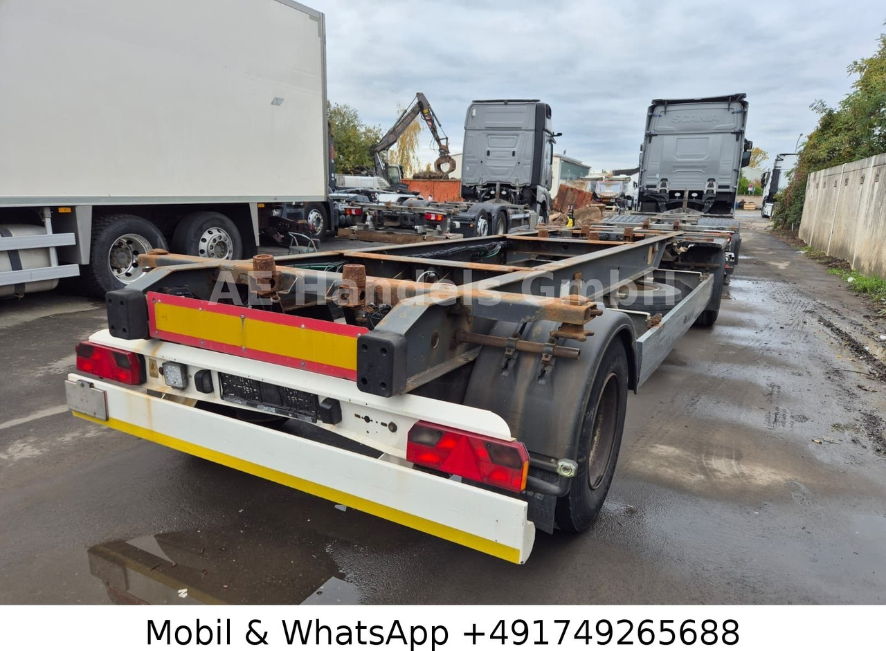 Krone AZW 18 BDF Drehschermel*Scheibenbremsen/VollLuft - Контейнеровоз/ Сменна каросерия ремарке: снимка 5 Krone AZW 18 BDF Drehschermel*Scheibenbremsen/VollLuft - Контейнеровоз/ Сменна каросерия ремарке: снимка 5