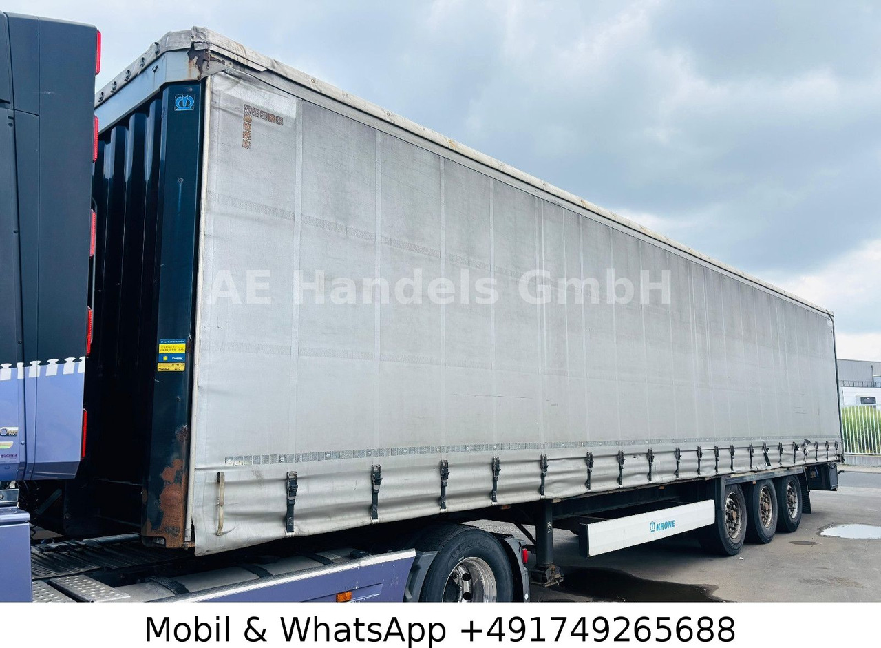 Krone SD *Edscha / Tautliner / 1.Liftachse / CodeXL - Брезентово полуремарке: снимка 1 Krone SD *Edscha / Tautliner / 1.Liftachse / CodeXL - Брезентово полуремарке: снимка 1