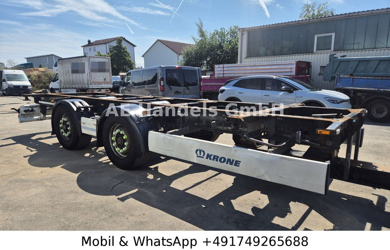 Krone ZZ Tandem BDF *Wabco / BPW / TÜV-01.2026 - Шаси ремарке: снимка 2 Krone ZZ Tandem BDF *Wabco / BPW / TÜV-01.2026 - Шаси ремарке: снимка 2