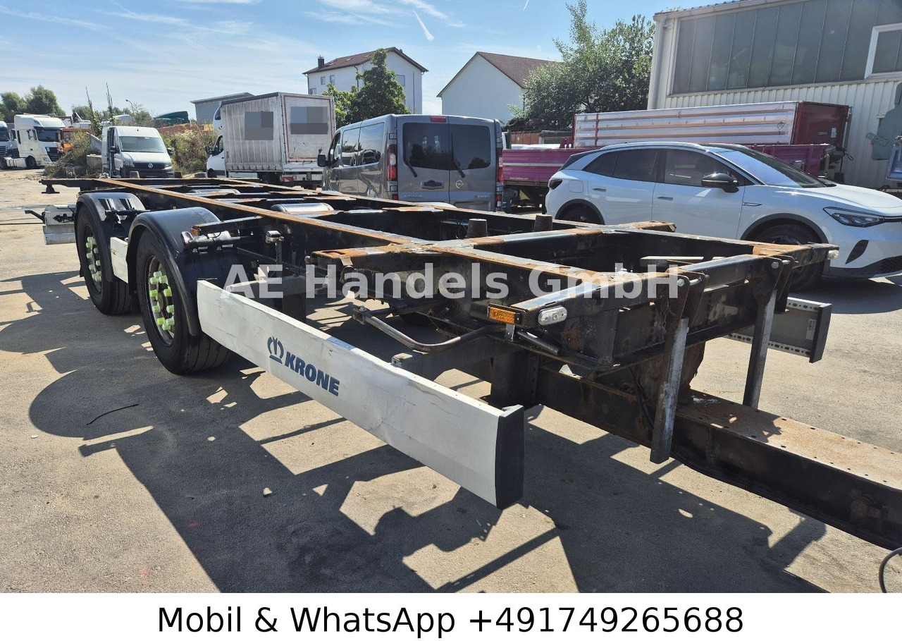 Krone ZZ Tandem BDF *Wabco / BPW / TÜV-01.2026 - Шаси ремарке: снимка 1 Krone ZZ Tandem BDF *Wabco / BPW / TÜV-01.2026 - Шаси ремарке: снимка 1