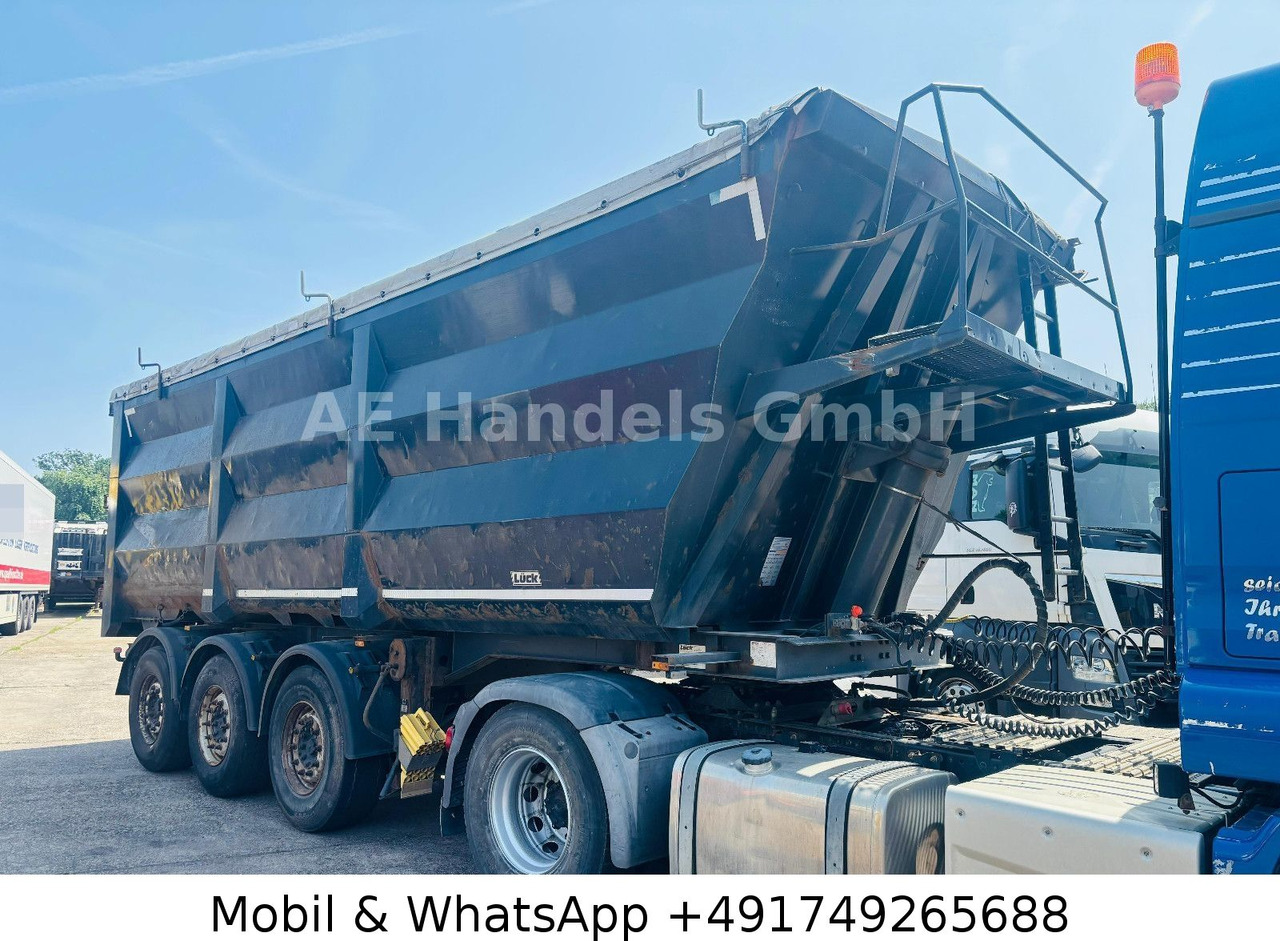 Lück SKF 35 Stahl *Liftachse/Portaltüren/38m³ - Самосвал полуремарке: снимка 1 Lück SKF 35 Stahl *Liftachse/Portaltüren/38m³ - Самосвал полуремарке: снимка 1