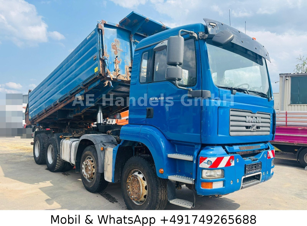 Самосвал камион MAN TGA 35.400 BB 8x4 Dautel *Manual/AHK/Klima: снимка 1