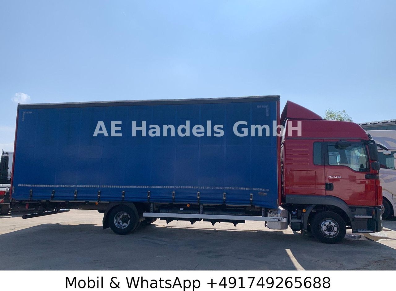 MAN TGL 8.220 L BL P+P *Tautliner/2xTank/AHK/LDW - Брезентов бус: снимка 2 MAN TGL 8.220 L BL P+P *Tautliner/2xTank/AHK/LDW - Брезентов бус: снимка 2