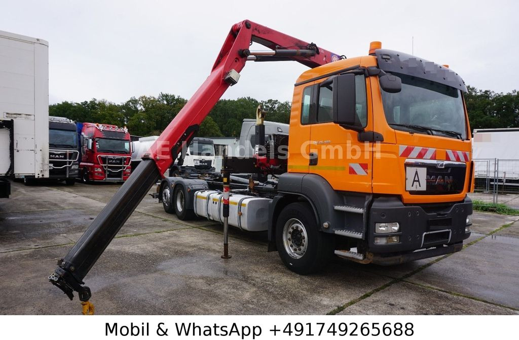 MAN TGS 26.400 BL *Hyva-20.60S/HMF-1444-22/Lenk+Lift MAN TGS 26.400 BL *Hyva-20.60S/HMF-1444-22/Lenk+Lift - Мултилифт с кука камион, Камион с кран: снимка 1 MAN TGS 26.400 BL *Hyva-20.60S/HMF-1444-22/Lenk+Lift MAN TGS 26.400 BL *Hyva-20.60S/HMF-1444-22/Lenk+Lift - Мултилифт с кука камион, Камион с кран: снимка 1