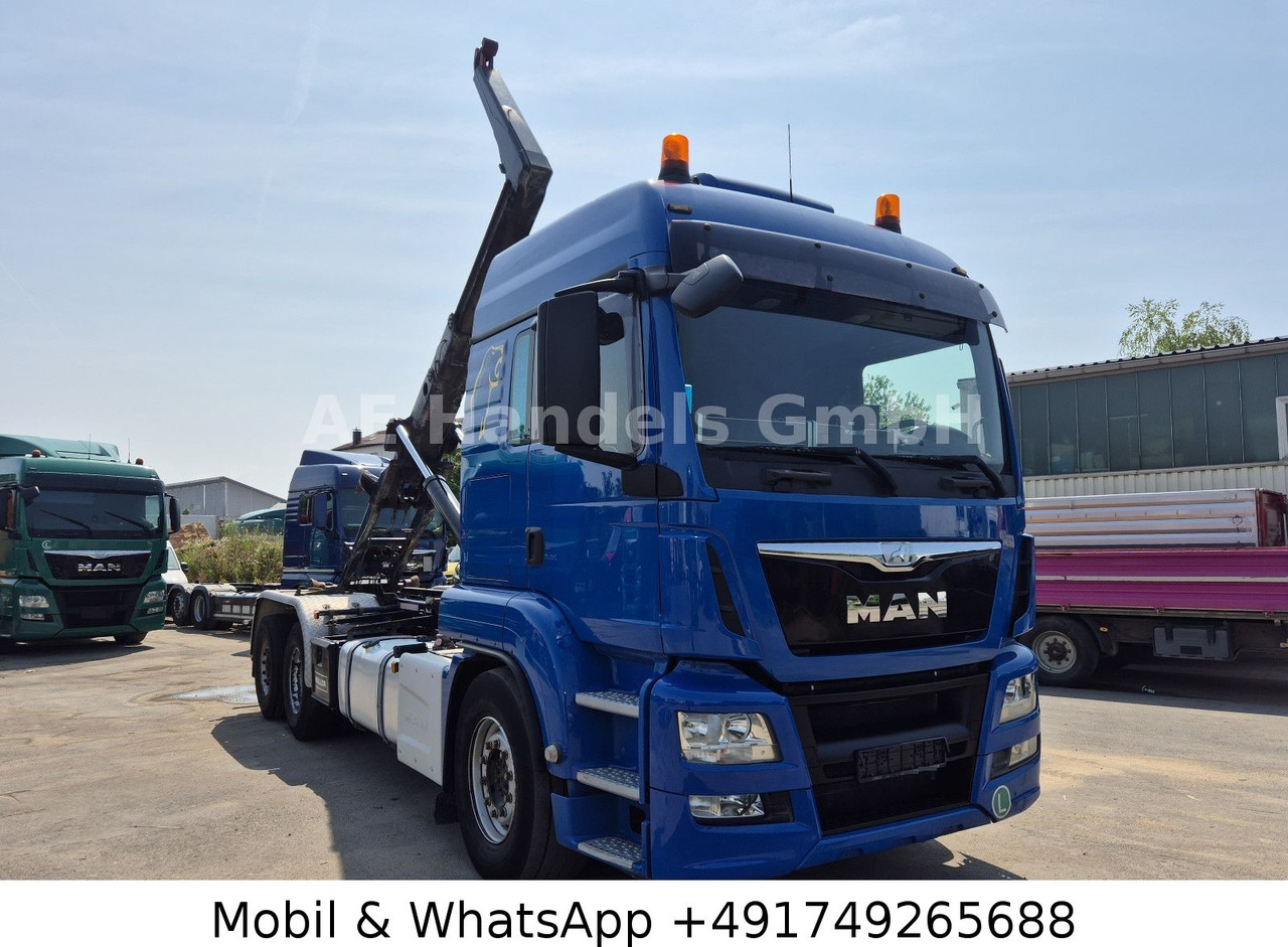 MAN TGS 26.480 XLX LL 6x2 *Intarder/MEILLER-RK-20.65 - Мултилифт с кука камион, Камион с кран: снимка 1 MAN TGS 26.480 XLX LL 6x2 *Intarder/MEILLER-RK-20.65 - Мултилифт с кука камион, Камион с кран: снимка 1