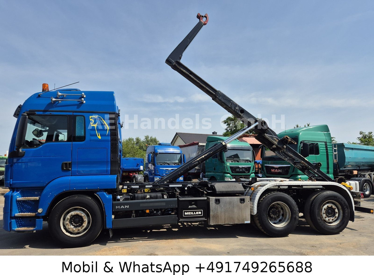 MAN TGS 26.480 XLX LL 6x2 *Intarder/MEILLER-RK-20.65 - Мултилифт с кука камион, Камион с кран: снимка 5 MAN TGS 26.480 XLX LL 6x2 *Intarder/MEILLER-RK-20.65 - Мултилифт с кука камион, Камион с кран: снимка 5