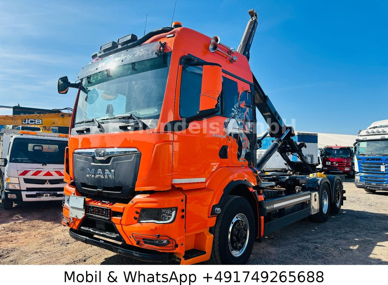 MAN TGS 26.510 6x4 BL HydroDrive Meiller *Pritarder - Мултилифт с кука камион: снимка 1 MAN TGS 26.510 6x4 BL HydroDrive Meiller *Pritarder - Мултилифт с кука камион: снимка 1
