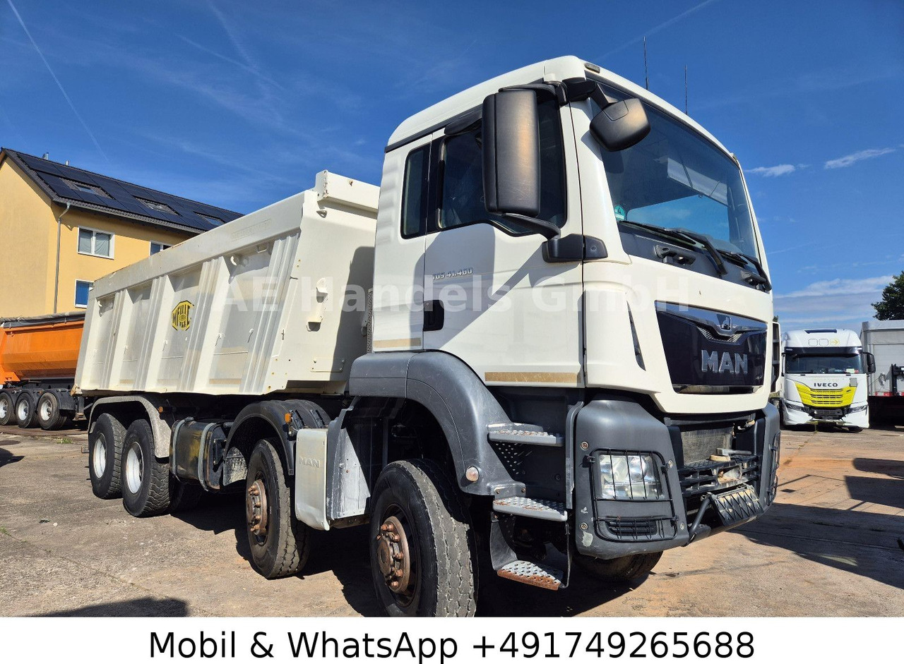 MAN TGS 41.460 8x8 M BB * Meiller Kipper 18m³/Klima - Самосвал камион: снимка 1 MAN TGS 41.460 8x8 M BB * Meiller Kipper 18m³/Klima - Самосвал камион: снимка 1