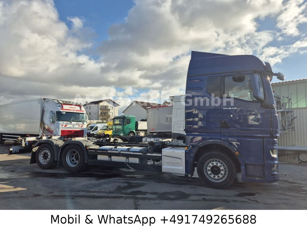 MAN TGX 26.510 GM LL BDF Multiwechsler*Retarder/Lift - Шаси кабина: снимка 4 MAN TGX 26.510 GM LL BDF Multiwechsler*Retarder/Lift - Шаси кабина: снимка 4