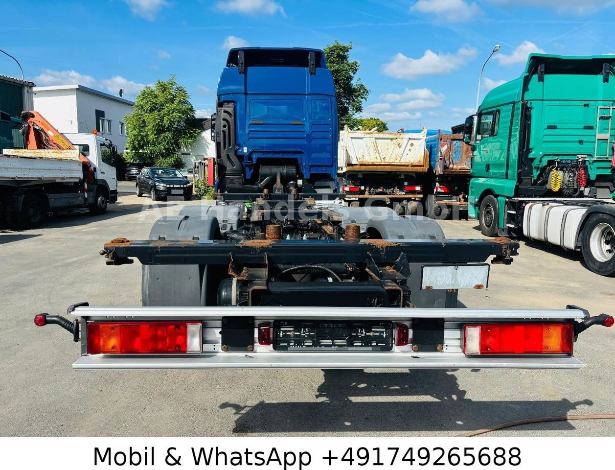 MAN TGX 26.510 XLX LL 6x2*Retarder/Lenk+Lift/ACC/LDW - Шаси кабина: снимка 4 MAN TGX 26.510 XLX LL 6x2*Retarder/Lenk+Lift/ACC/LDW - Шаси кабина: снимка 4