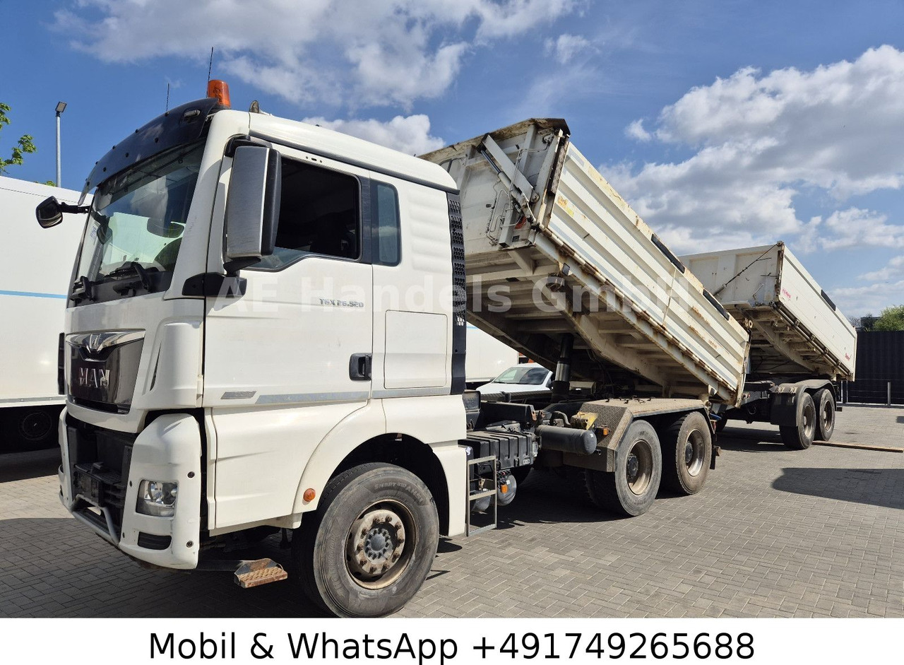 Самосвал камион MAN TGX 26.520 L BL 6x4 *Bordmatik/MEILLER-10m³/AP: снимка 6