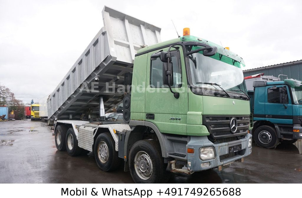 Mercedes-Benz Actros II 3244 8x4 BB Meiller *Bordmatik/3-Pedal - Самосвал камион: снимка 1 Mercedes-Benz Actros II 3244 8x4 BB Meiller *Bordmatik/3-Pedal - Самосвал камион: снимка 1