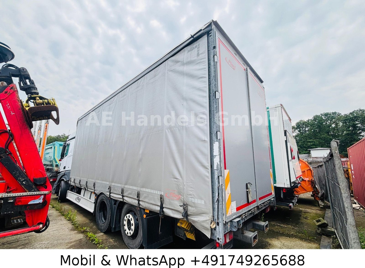 Mercedes-Benz Actros IV 2642 L LL 6x2*Retarder/Standklima/Lift - Камион с брезент: снимка 4 Mercedes-Benz Actros IV 2642 L LL 6x2*Retarder/Standklima/Lift - Камион с брезент: снимка 4