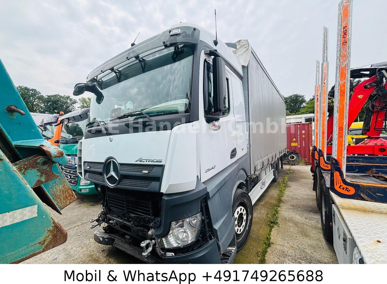 Mercedes-Benz Actros IV 2642 L LL 6x2*Retarder/Standklima/Lift - Камион с брезент: снимка 3 Mercedes-Benz Actros IV 2642 L LL 6x2*Retarder/Standklima/Lift - Камион с брезент: снимка 3