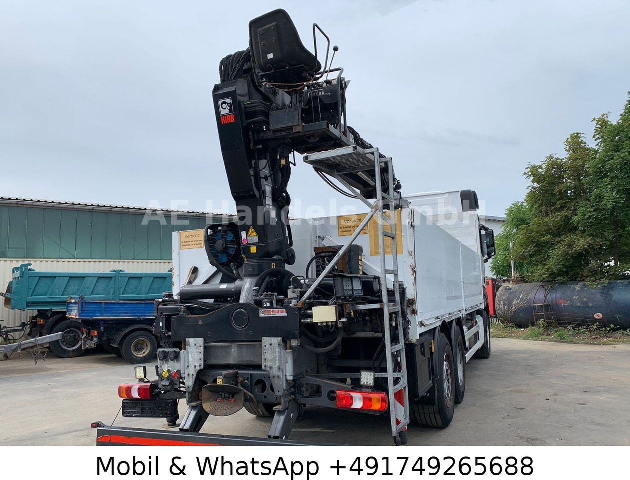 Mercedes-Benz Actros IV 2645 L LL 6x2 *Retarder/Hiab-177K-Pro - Бордови камион, Камион с кран: снимка 5 Mercedes-Benz Actros IV 2645 L LL 6x2 *Retarder/Hiab-177K-Pro - Бордови камион, Камион с кран: снимка 5