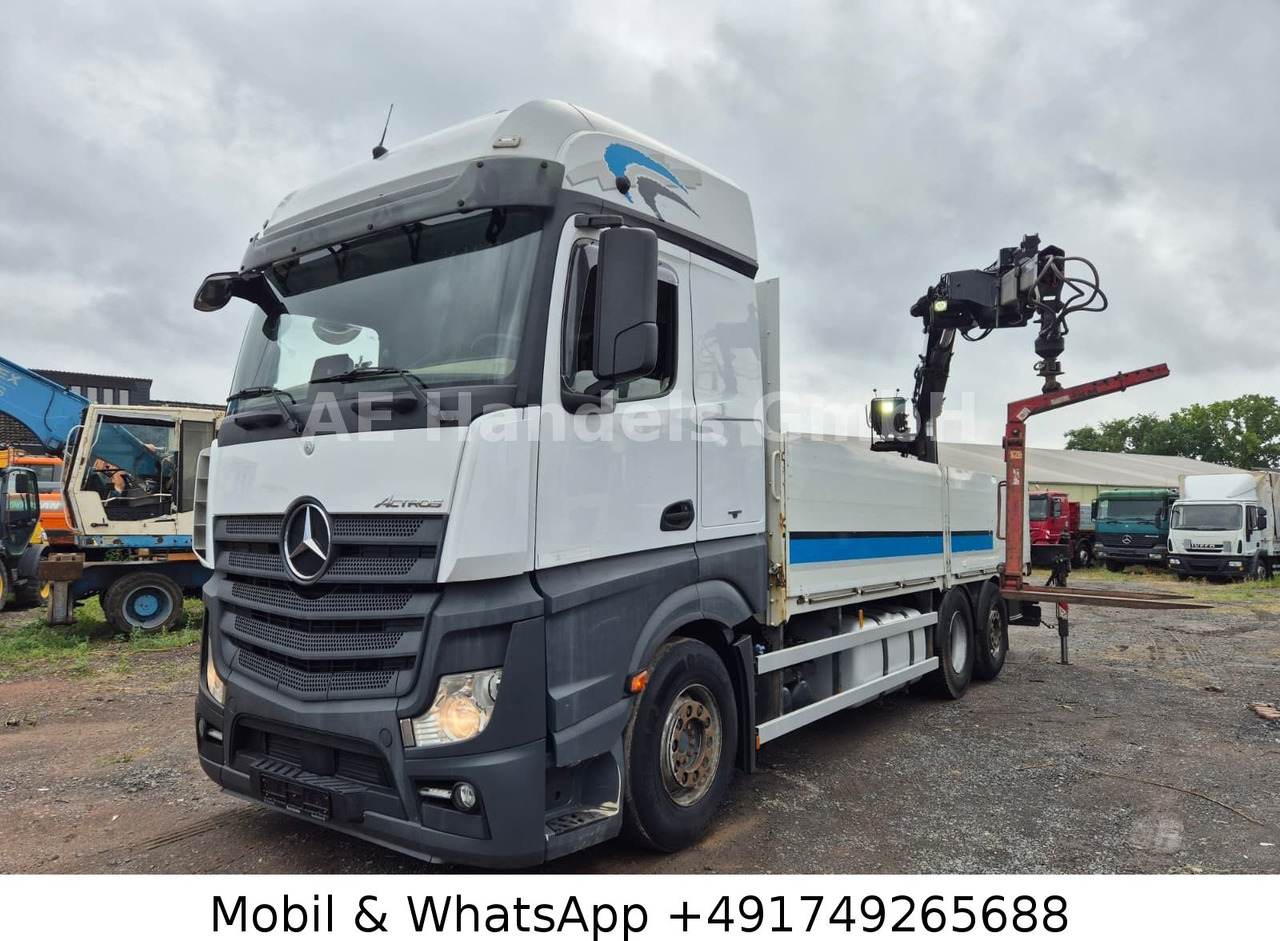 Mercedes-Benz Actros IV 2645 L LL 6x2 *Retarder/Hiab-177K-Pro - Камион с кран: снимка 1 Mercedes-Benz Actros IV 2645 L LL 6x2 *Retarder/Hiab-177K-Pro - Камион с кран: снимка 1