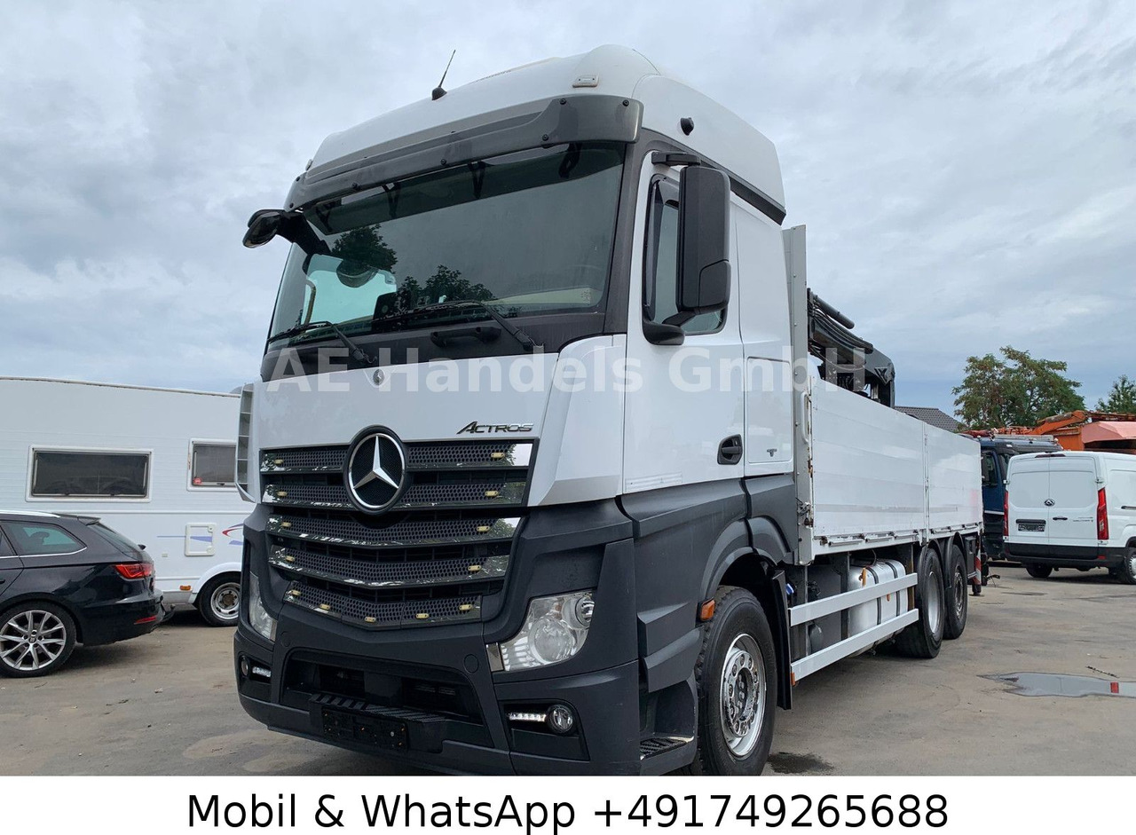 Mercedes-Benz Actros IV 2645 L LL 6x2 *Retarder/Hiab-177K-Pro - Камион с кран: снимка 1 Mercedes-Benz Actros IV 2645 L LL 6x2 *Retarder/Hiab-177K-Pro - Камион с кран: снимка 1