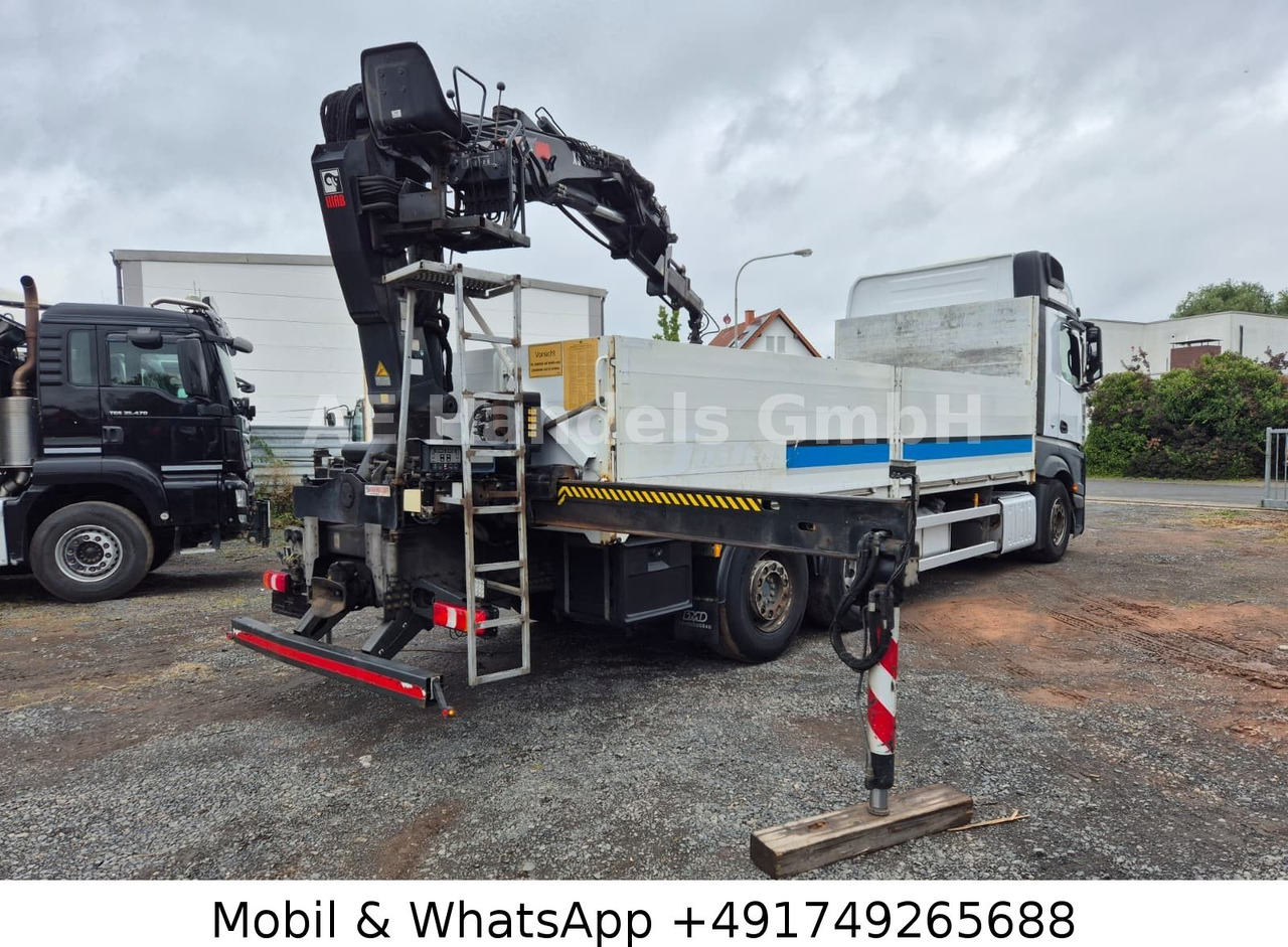 Mercedes-Benz Actros IV 2646 L LL 6x2 *Retarder/Hiab-177K-Pro - Бордови камион, Камион с кран: снимка 5 Mercedes-Benz Actros IV 2646 L LL 6x2 *Retarder/Hiab-177K-Pro - Бордови камион, Камион с кран: снимка 5