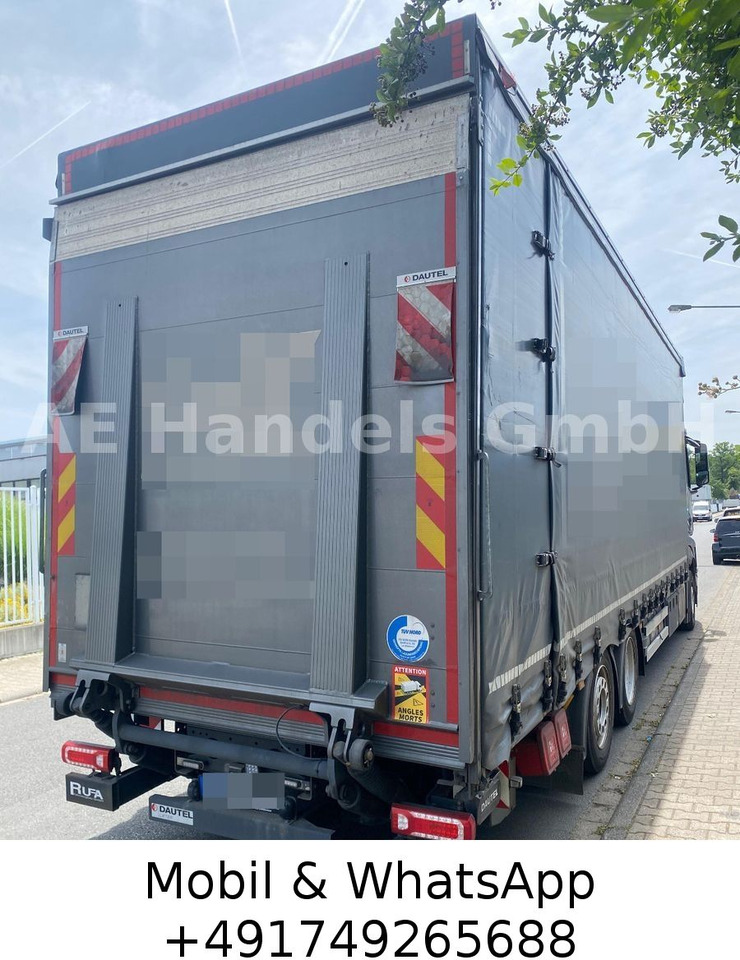 Mercedes-Benz Actros V 2540 L *Hubdach/Lenk+Lift/LBW-2,8m - Камион с брезент: снимка 2 Mercedes-Benz Actros V 2540 L *Hubdach/Lenk+Lift/LBW-2,8m - Камион с брезент: снимка 2