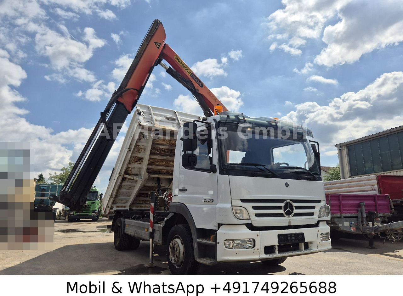 Mercedes-Benz Atego II 1223 S Meiler *Palfinger PK-10501/Klima - Самосвал камион: снимка 1 Mercedes-Benz Atego II 1223 S Meiler *Palfinger PK-10501/Klima - Самосвал камион: снимка 1