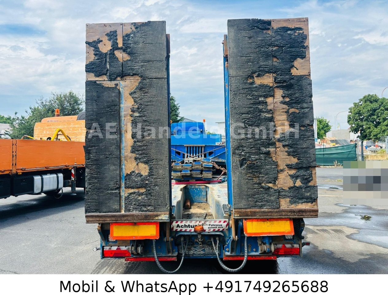 Meusburger MTS-5 *Dolly/Hydr.Rampen/Bagger-Stiel-Mulde - Нискорамна площадка полуремарке: снимка 5 Meusburger MTS-5 *Dolly/Hydr.Rampen/Bagger-Stiel-Mulde - Нискорамна площадка полуремарке: снимка 5