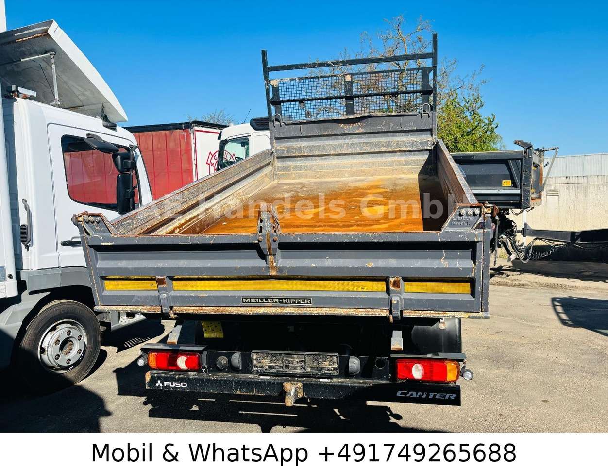 Mitsubishi Canter Fuso 7C15 BB 3 Seiten *Manual/MEILLER-3m³ - Бус самосвал: снимка 4 Mitsubishi Canter Fuso 7C15 BB 3 Seiten *Manual/MEILLER-3m³ - Бус самосвал: снимка 4