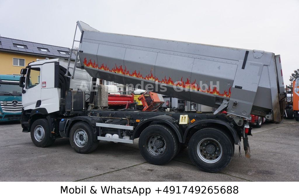 Самосвал камион Renault C520 BB 8x4*Kempf-Thermo-Stahl-15m³/AP/Rollplane: снимка 6