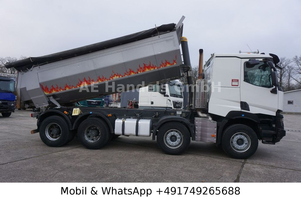Renault C520 BB 8x4*Kempf-Thermo-Stahl-15m³/AP/Rollplane - Самосвал камион: снимка 2 Renault C520 BB 8x4*Kempf-Thermo-Stahl-15m³/AP/Rollplane - Самосвал камион: снимка 2