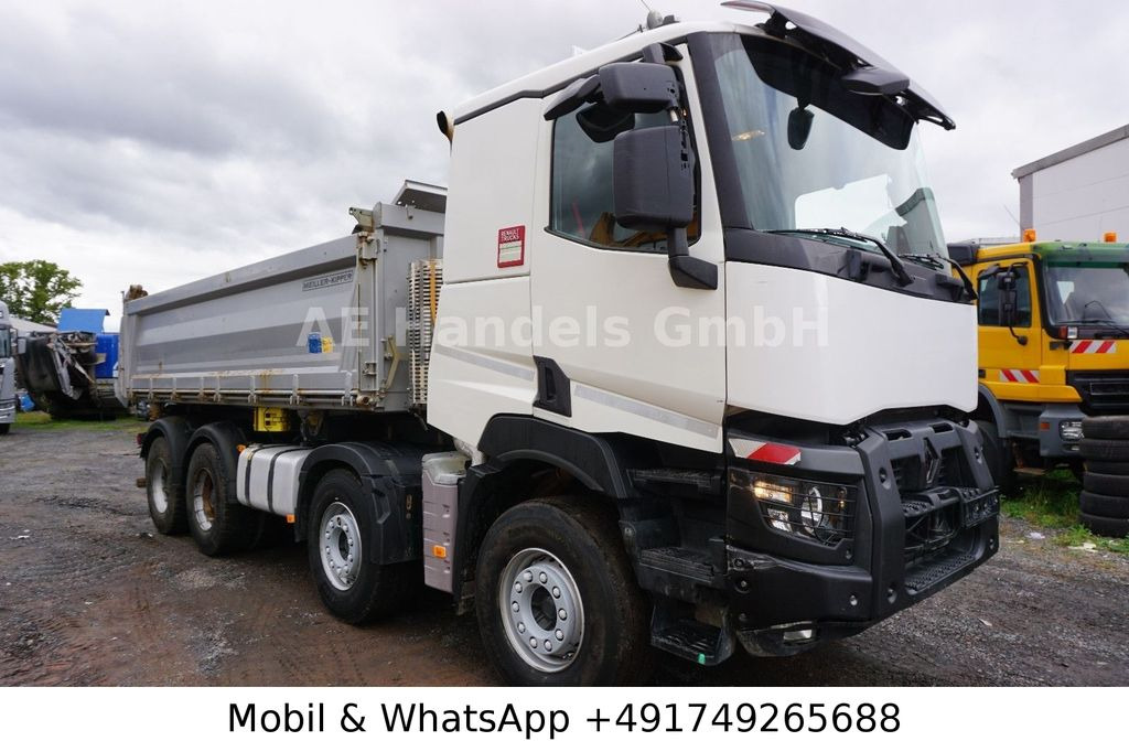 Renault C520 BB 8x4 *MEILLER-13m³ / Bordmatik / AHK - Самосвал камион: снимка 4 Renault C520 BB 8x4 *MEILLER-13m³ / Bordmatik / AHK - Самосвал камион: снимка 4