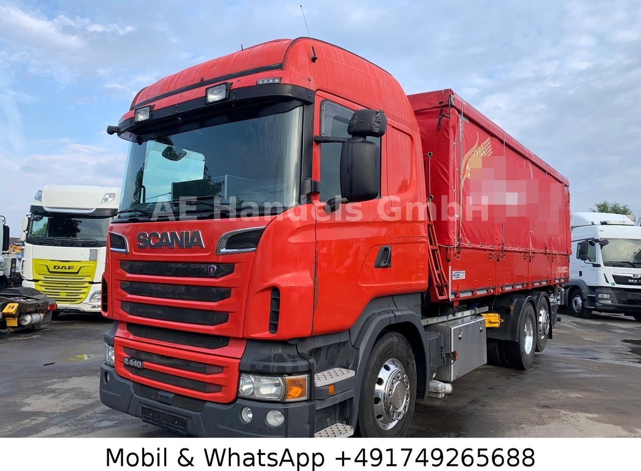 Scania R440 BL *Retarder/Gebläse/Lenk+Lift/AHK - Самосвал камион: снимка 2 Scania R440 BL *Retarder/Gebläse/Lenk+Lift/AHK - Самосвал камион: снимка 2