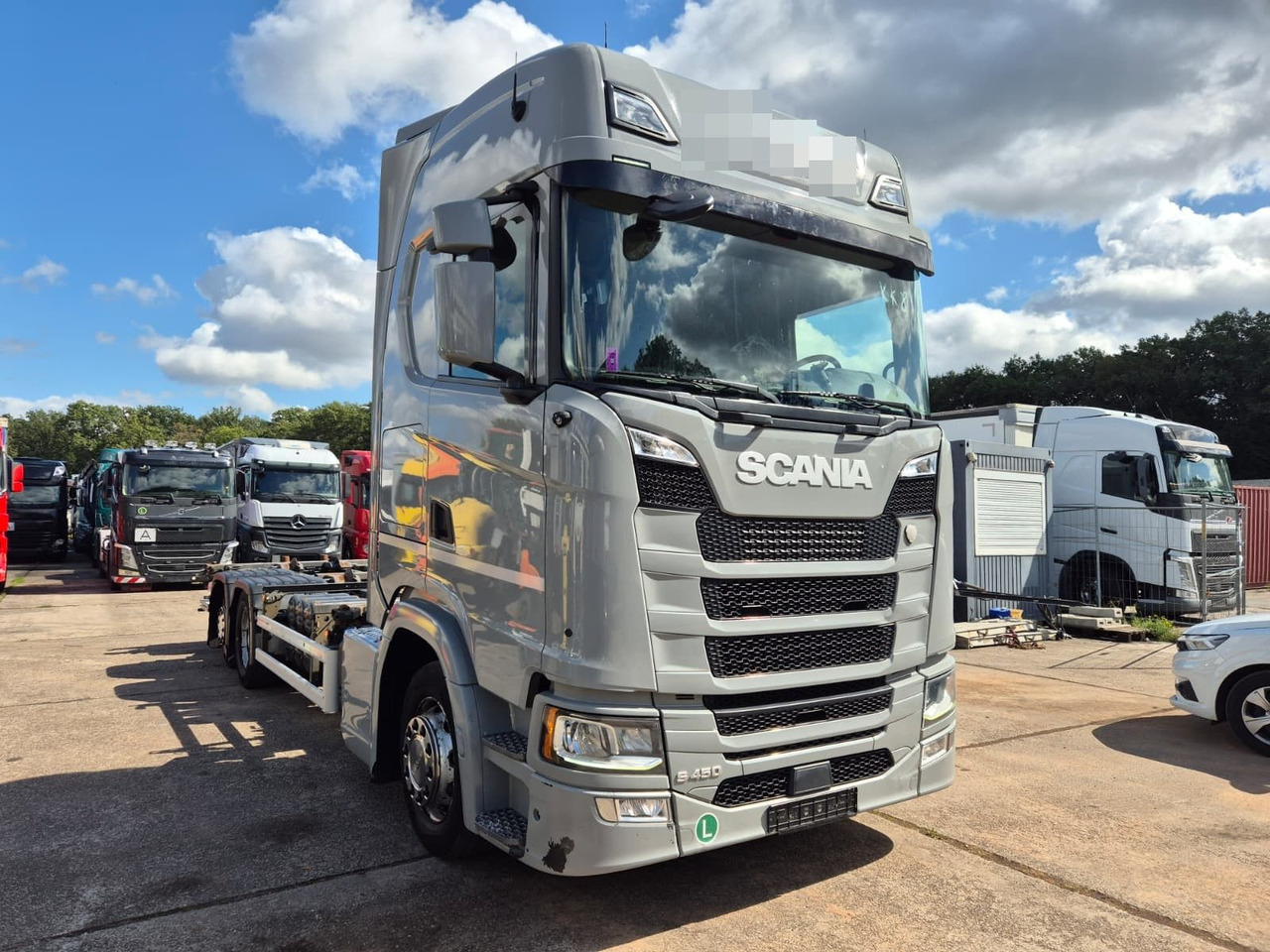 Scania S450 HighLine BDF *Retarder/Lenk+Lift/Multi/LBW - Шаси кабина: снимка 1 Scania S450 HighLine BDF *Retarder/Lenk+Lift/Multi/LBW - Шаси кабина: снимка 1
