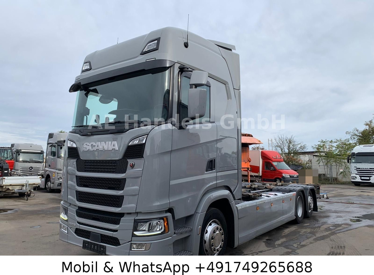 Scania S450 HighLine BDF *Retarder/Lenk+Lift/Multi/LBW - Контейнеровоз/ Сменна каросерия камион: снимка 1 Scania S450 HighLine BDF *Retarder/Lenk+Lift/Multi/LBW - Контейнеровоз/ Сменна каросерия камион: снимка 1