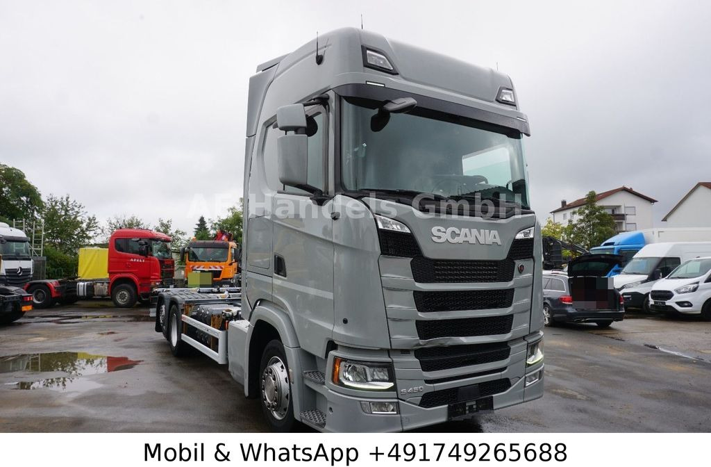 Scania S450 HighLine LL *Retarder/BDF/Lenk+Lift/ACC/LDW - Контейнеровоз/ Сменна каросерия камион: снимка 1 Scania S450 HighLine LL *Retarder/BDF/Lenk+Lift/ACC/LDW - Контейнеровоз/ Сменна каросерия камион: снимка 1