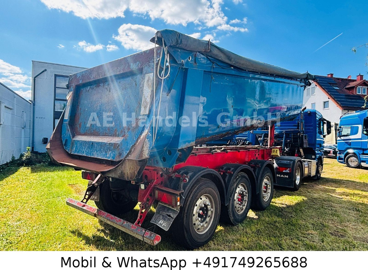 Schmitz Cargobull SKI 24 Stahl *25m³/1.Lift/Alcoa/Podest/Rollplane - Самосвал полуремарке: снимка 2 Schmitz Cargobull SKI 24 Stahl *25m³/1.Lift/Alcoa/Podest/Rollplane - Самосвал полуремарке: снимка 2