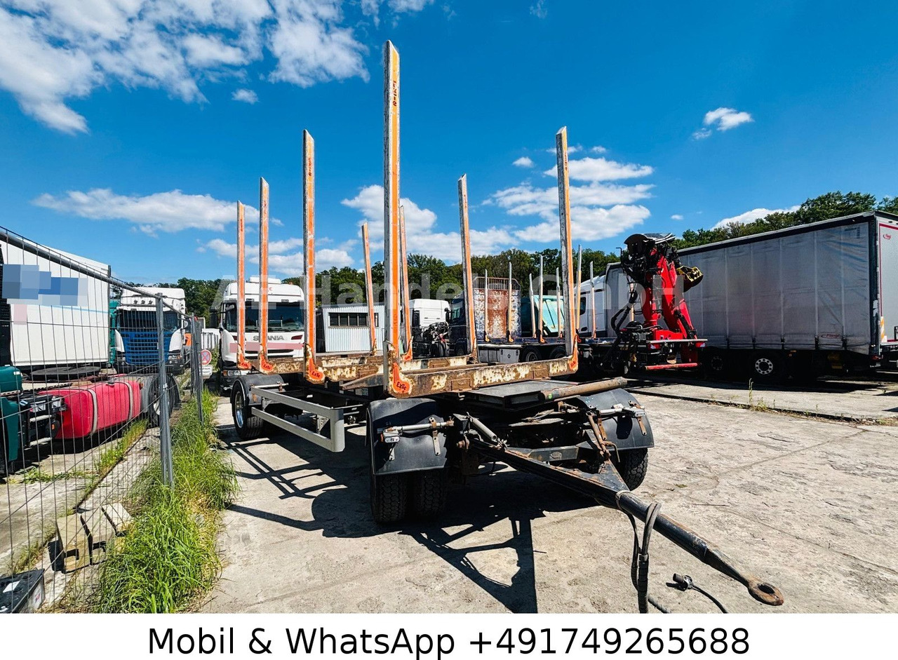 Schwarzmüller AZ N-Serie Drehschemel *4xExte-D6-Rungen/Alcoa - Ремарке за дърва: снимка 1 Schwarzmüller AZ N-Serie Drehschemel *4xExte-D6-Rungen/Alcoa - Ремарке за дърва: снимка 1