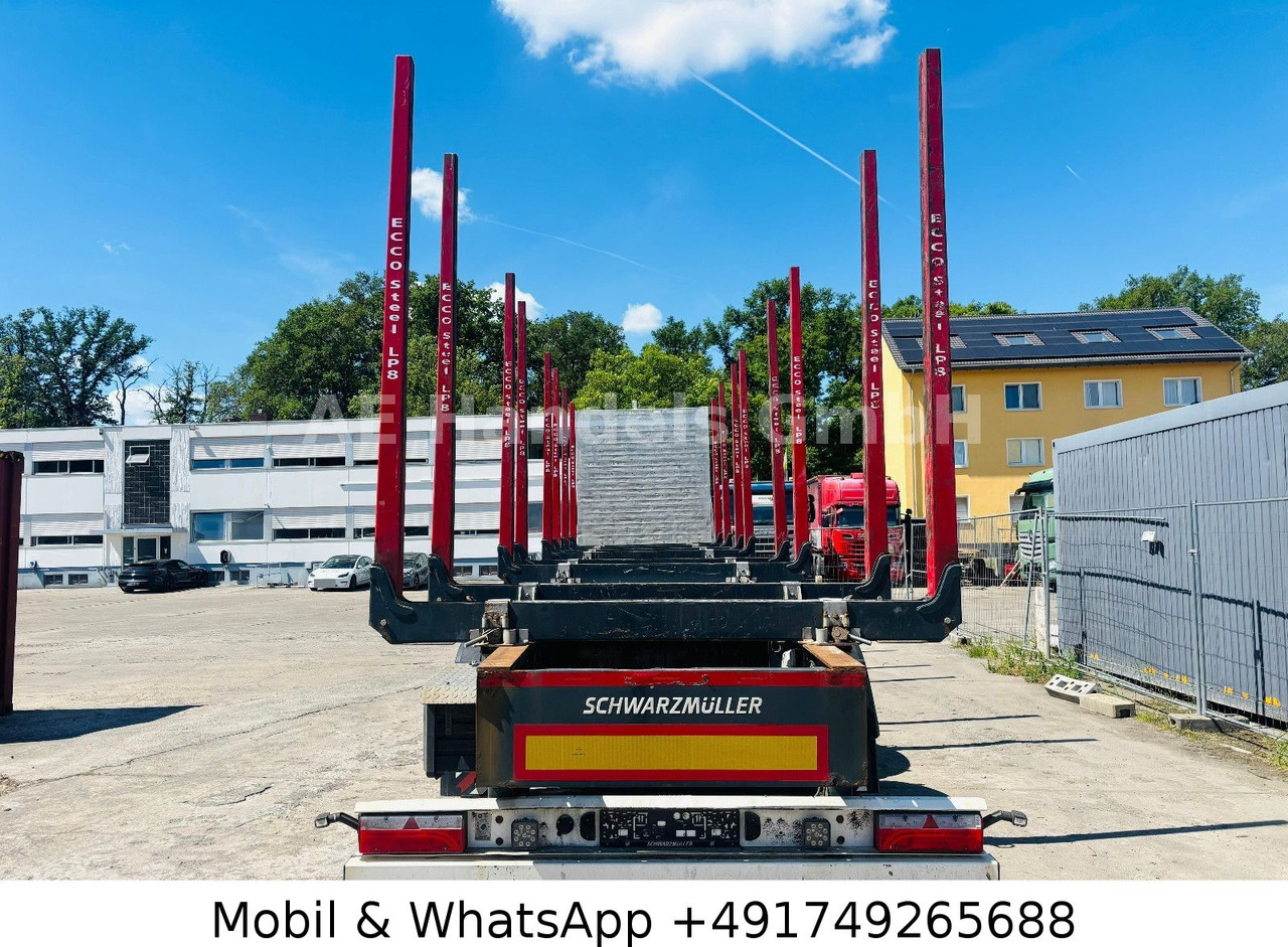 Schwarzmüller S1 Y-Serie Lang-Holz *8x Rungen/Liftachse/Alcoa - Полуремарке за дърва: снимка 3 Schwarzmüller S1 Y-Serie Lang-Holz *8x Rungen/Liftachse/Alcoa - Полуремарке за дърва: снимка 3
