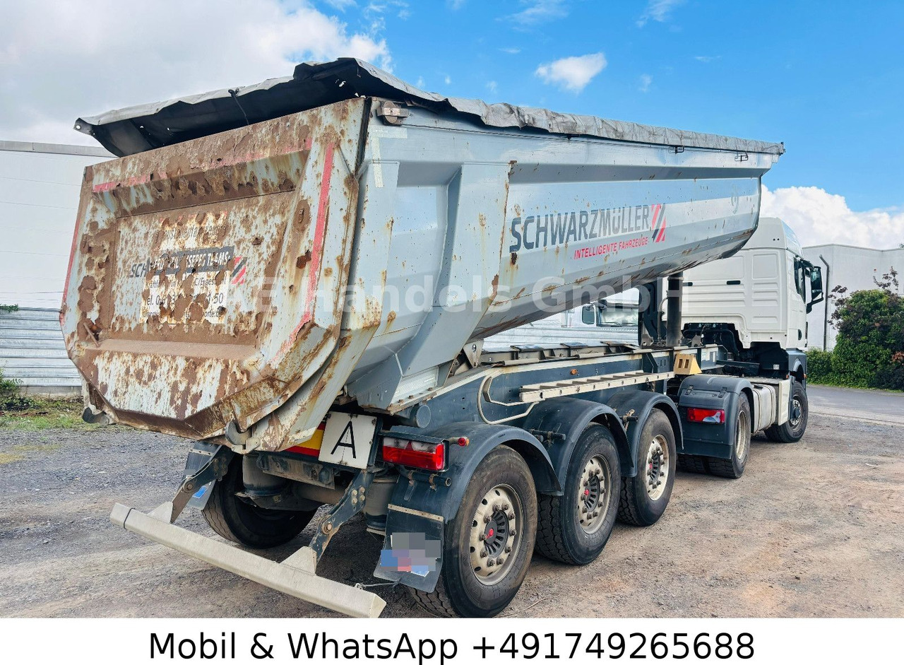 Schwarzmüller SK Stahl *24m³/Hardox/Alcoa/E-Verdeck - Самосвал полуремарке: снимка 4 Schwarzmüller SK Stahl *24m³/Hardox/Alcoa/E-Verdeck - Самосвал полуремарке: снимка 4