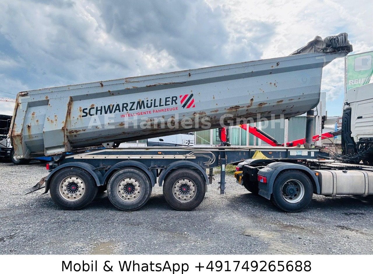 Schwarzmüller SK Stahl *24m³/Hardox/Alcoa/E-Verdeck - Самосвал полуремарке: снимка 2 Schwarzmüller SK Stahl *24m³/Hardox/Alcoa/E-Verdeck - Самосвал полуремарке: снимка 2