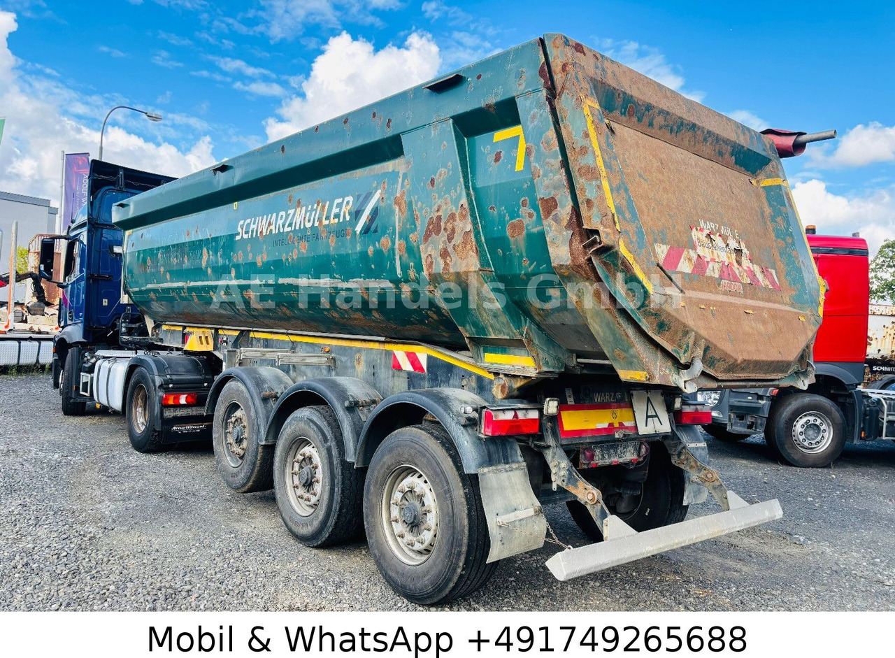 Schwarzmüller SK Stahl *30m³/Hardox/Lift/Scheibenbremsen - Самосвал полуремарке: снимка 5 Schwarzmüller SK Stahl *30m³/Hardox/Lift/Scheibenbremsen - Самосвал полуремарке: снимка 5