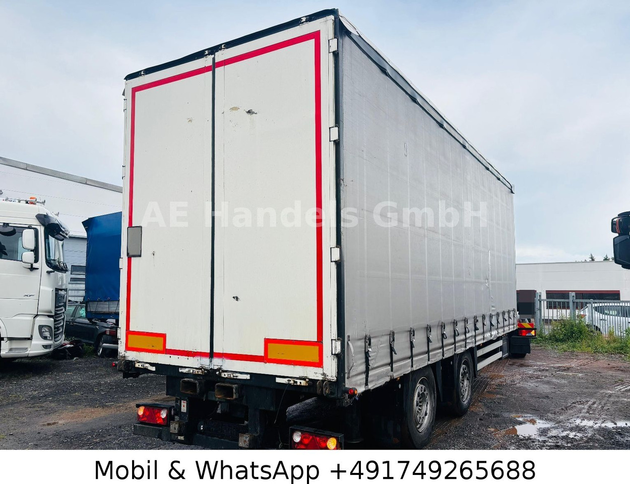 Stern Tandem *Tautliner/Edscha/Staplerhalterung - Брезентово ремарке: снимка 5 Stern Tandem *Tautliner/Edscha/Staplerhalterung - Брезентово ремарке: снимка 5