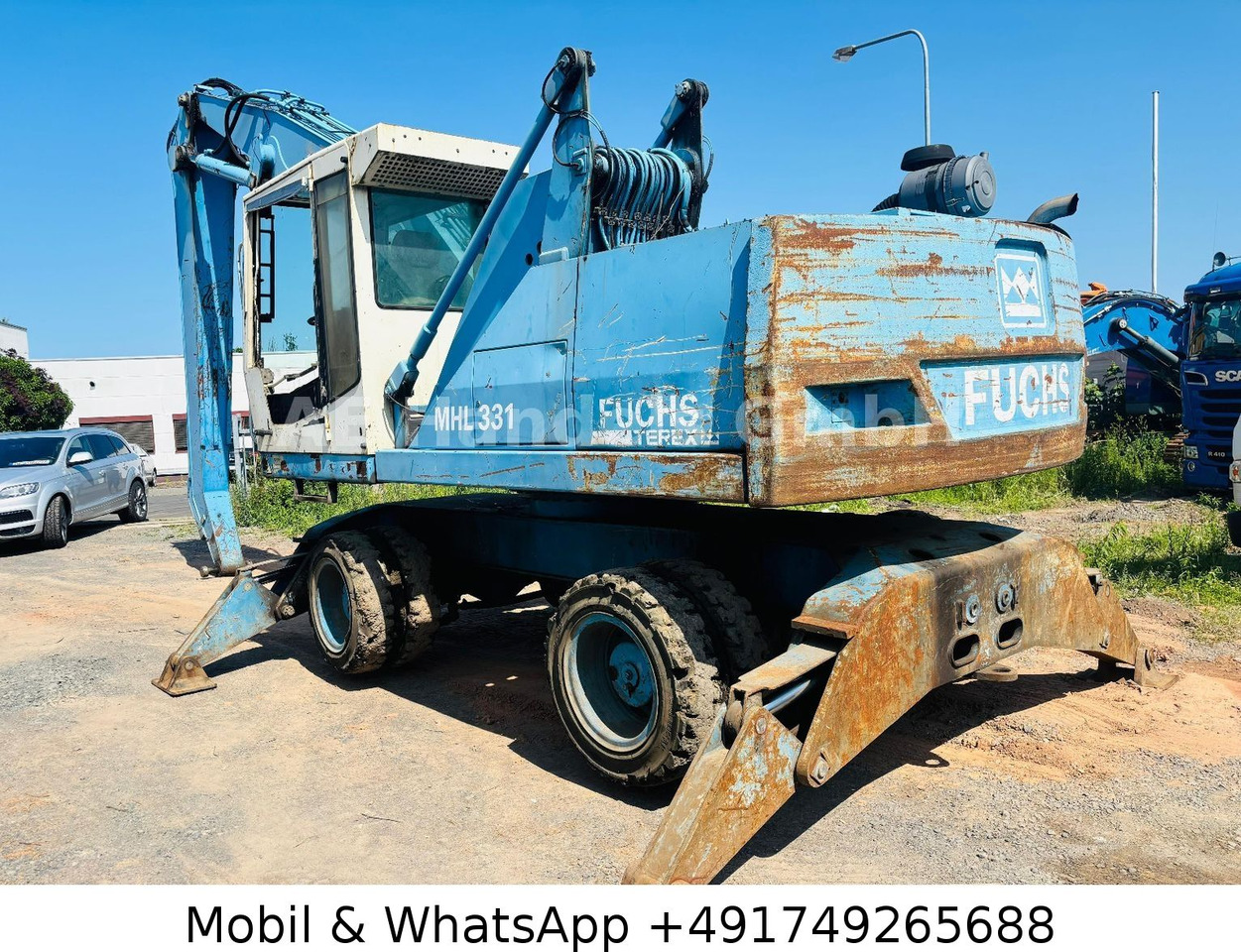 Terex MHL 331 Umschlagbagger - Колесен багер: снимка 5 Terex MHL 331 Umschlagbagger - Колесен багер: снимка 5
