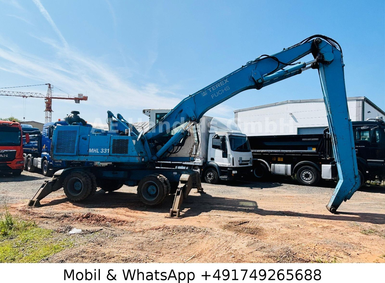 Terex MHL 331 Umschlagbagger - Колесен багер: снимка 2 Terex MHL 331 Umschlagbagger - Колесен багер: снимка 2