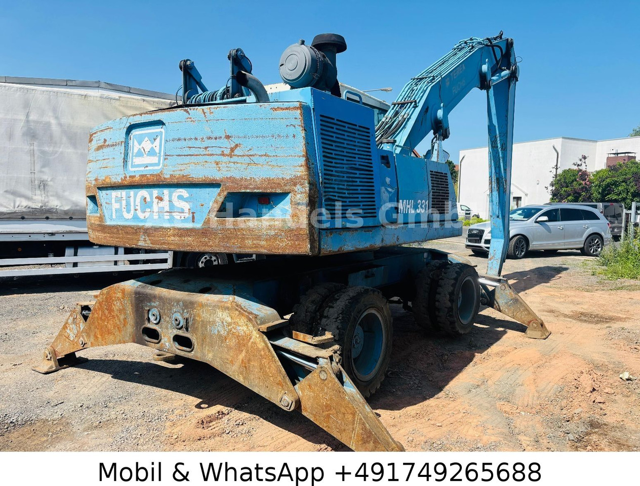 Terex MHL 331 Umschlagbagger - Колесен багер: снимка 3 Terex MHL 331 Umschlagbagger - Колесен багер: снимка 3