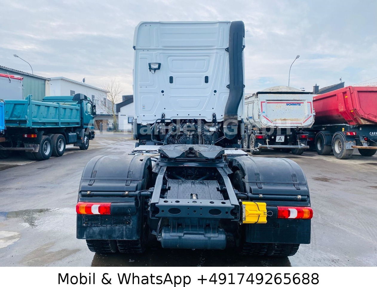 Mercedes-Benz Actros IV 1851 BL 4x4 HAD*Retarder/Hydr./ACC/LDW - Влекач: снимка 4 Mercedes-Benz Actros IV 1851 BL 4x4 HAD*Retarder/Hydr./ACC/LDW - Влекач: снимка 4