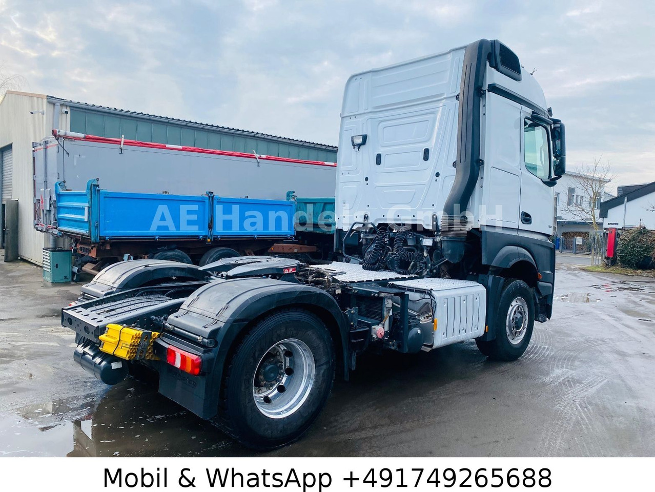 Mercedes-Benz Actros IV 1851 BL 4x4 HAD*Retarder/Hydr./ACC/LDW - Влекач: снимка 3 Mercedes-Benz Actros IV 1851 BL 4x4 HAD*Retarder/Hydr./ACC/LDW - Влекач: снимка 3