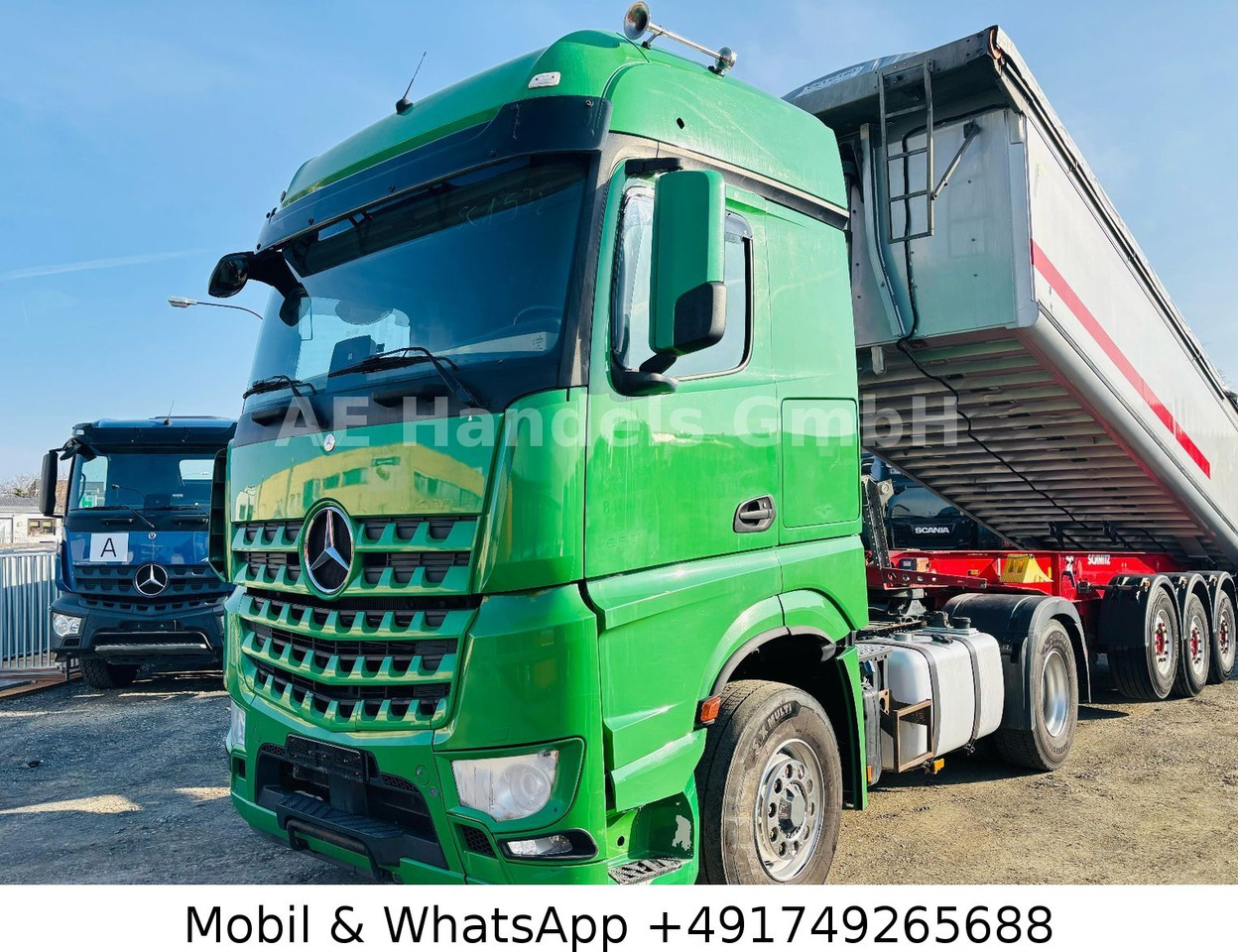 Лизинг на Mercedes-Benz Arocs 1853 L BL 4x4 HAD *Retarder/Hydr./ACC/LDW Mercedes-Benz Arocs 1853 L BL 4x4 HAD *Retarder/Hydr./ACC/LDW Mercedes-Benz Arocs 1853 L BL 4x4 HAD *Retarder/Hydr./ACC/LDW Mercedes-Benz Arocs 1853 L BL 4x4 HAD *Retarder/Hydr./ACC/LDW: снимка 25