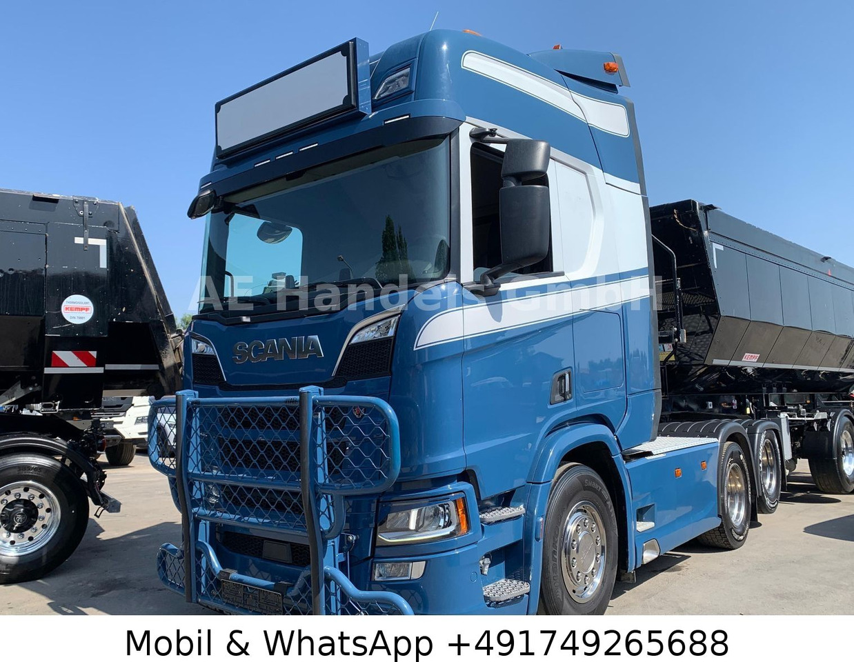 Scania R580 V8 HighLine 6x2*Retarder/Hydr/66To/Lift/ACC - Влекач: снимка 1 Scania R580 V8 HighLine 6x2*Retarder/Hydr/66To/Lift/ACC - Влекач: снимка 1